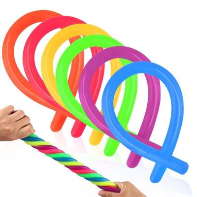 China Releasing Pressure Fashion TPR Toys Stretch Noodle Rope for sale