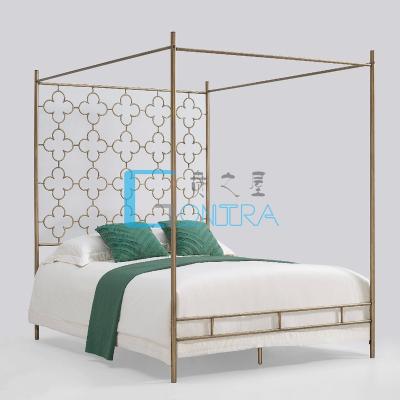 China (Size)Modern Double Bed Metal Adjustable Queen Sized Bed Design Furniture for sale