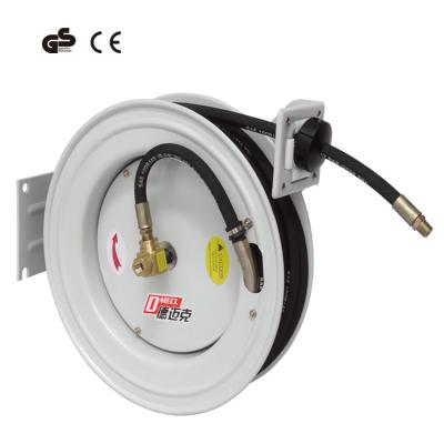 China Economical Adjustable Spring Rewind Hose Reel With Guide Arm for sale