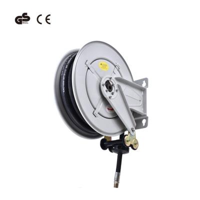 China SAE 100R1AT Double Arm Oil Hose Reel Retractable Heavy Duty Swivel Joints for sale