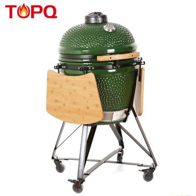 China 2018 Hot Selling 21 Inch Size Adjustable BBQ Grill BBQ Grill Kamado Smokeless Charcoal Smoker for sale