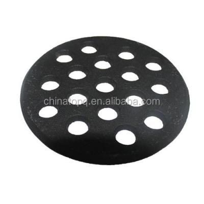 China Thermal Resistance TOPQ Kitchen Equipment Round Iron Fire Mine Grill Cast Iron Barbecue Charcoal Grate for sale