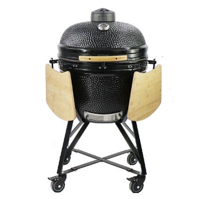 China Easily Assembled Ceramic Grill from TOPQ Tandoor Clay Prices Rotary Rack Oven Kamado for sale