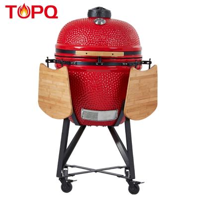 China Extra Large Adjustable Height 23.5 Inch Kamado Charcoal Bucket Grill Picnic Stove for sale