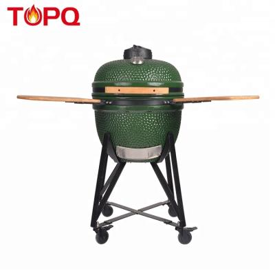 China TOPQ Size Adjustable Hot Selling Ceramic Kamado Japanese BBQ Grill Smoker for sale