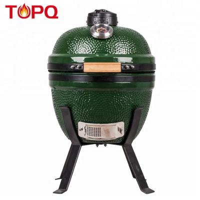 China TOPQ Size Small Adjustable Oven Kamado Meat Charcoal Grill Japanese Tabletop Barbecue Grill for sale