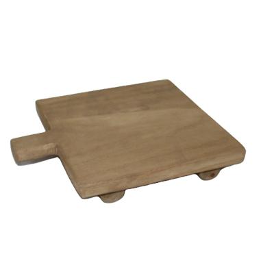 China Europe Factory Supply Wooden Crafts Arts And Crafts Table Home Decor Wood Tray for sale