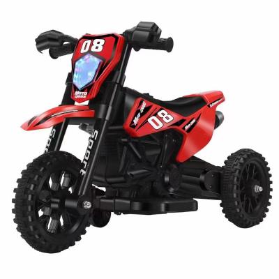 China New Plastic Electric Rechargeable Tricycle A Motorcycle Electric Motorcycles For Boys And Girls for sale