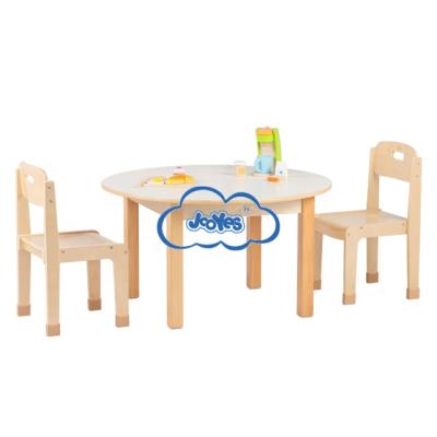 China Kindergarten Kids Tables Classroom Eco - Friendly Material Solid Wood Table for sale