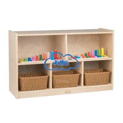 China Nursery Kindergarten Kids Eco - Friendly Montessori Material Indoor Furniture Solid Wood for sale