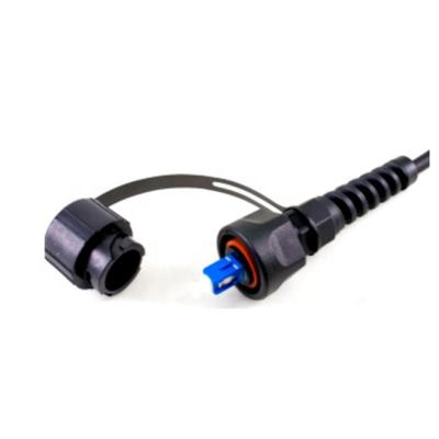 China IP67 Hard Rugged Plug Tactical Waterproof Fiber Optic Patch Cord LC LC/SC/MPO ODVA Connector for sale