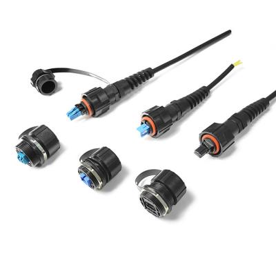 China Tough Rugged Duplex ODVA - LC IP67 Waterproof RRU (RRH) ODVA-compliant connectors and baseband single mode ODVA unit patch cord for sale