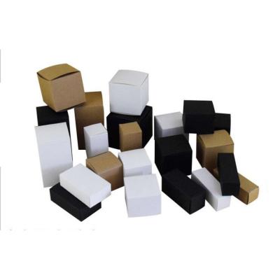 China Materials Rcycled Food Grade Cardboard White/Recycled Black/Foldable Kraft Paper Perfume Packaging 15ml Small Bottle Paper Box With Custom Printing for sale