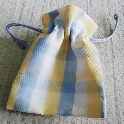 China Asun Paper Cloth Fabric Handbag Biodegradable Dust Bags Drawstring Bag For Gift for sale