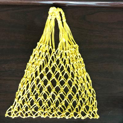 China Asun Paper Innovative Reusable Paper Handmade Net Bag for Purchasing for sale