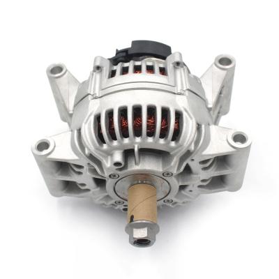 China Professional machinery engine parts in spare parts genuine diesel alternator 28V for Perkins 1106D-E66TA for CAT C6.6 323D2 T412091 BOSCH 0124655297 for sale