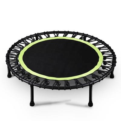 China Durable Sports Spare Parts Popular Accessories Material Frame 1 Piece Elastic Springless Round Folding Park Kids Trampoline Indoor Sales for sale