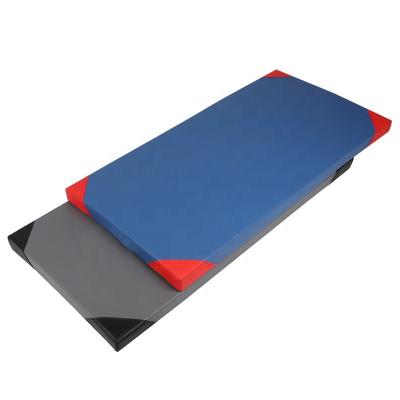 China Wholesale Manufactures Thick Gymnastic Logo Exercise Equipment Custom Foam Jumping Mat Fitness Center Yoga Training Private Label for sale