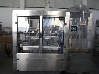 Chine Machine de remplissage comestible/d'huile lubrifiante pour la bouteille en plastique, machine de remplissage par gravité à vendre