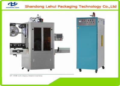 China Stainless Steel Bottle Labelling Machine PLC Control For Plastic Bottled Beverage for sale