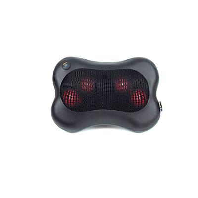 China Electric Body Tissue 3D Pressure Timer 4 Timer Automatic Rotation Shiatsu Back Massager Pillow Deep Kneading Neck for sale