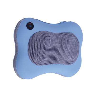 China 2021 Home Use Car Electric Roll Auto Neck Pillow Infrared Deep Kneading Back Body Massager for sale