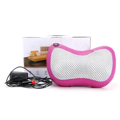 China Body Household Massager Automatic Multifunctional Timer Batteries Cervical Wireless Massage Pillow for sale