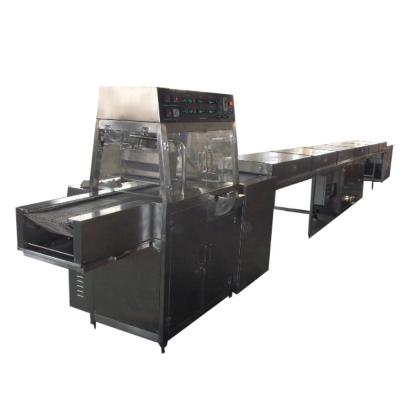 China China chocolate enrober machine /chocolate coating vegetable processing plant machine production line for sale