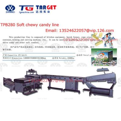 China Automatic Hi-chewy Columniform Soft Milk Candy Production Line Factory for sale