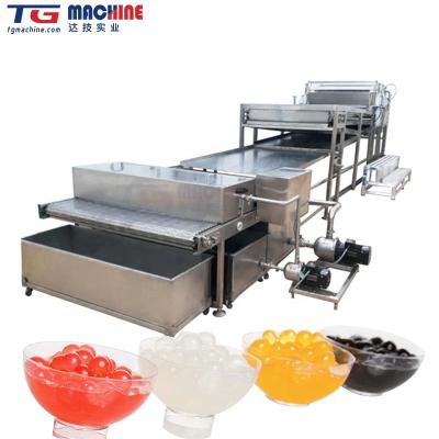 China food & Beverage shops jumping boba station banana jumping boba making macine production line for sale