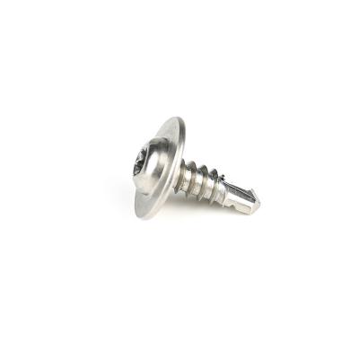 China Round 410 Round Head Phillips Drive Self Drilling Screw SS Teak Screw Structural High Quality Customized for sale