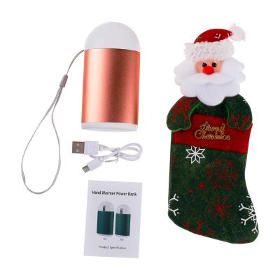 Cina Mini Hand Warmers Rechargeable Pocket Hand Warmer Mini Gifts Winter Power Bank in vendita