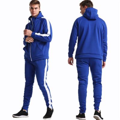 China Custom Men's Sweatsuit Hooded Tracksuits Logo Gym Wear Set Anti-Static Wholesale Custom Logo Sets Tracksuits for sale