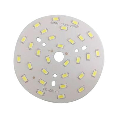 China Led Lighting 5050 Led Round PCB Assembly Led Light Board Smd 60w Led PCB Manufacturer for sale