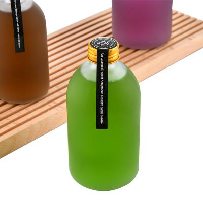 China 150ml 500ml Straight Side Rectangle Juice Bottle Bulk Recyclable Clear Beverage Bottle Juice Bottles for sale