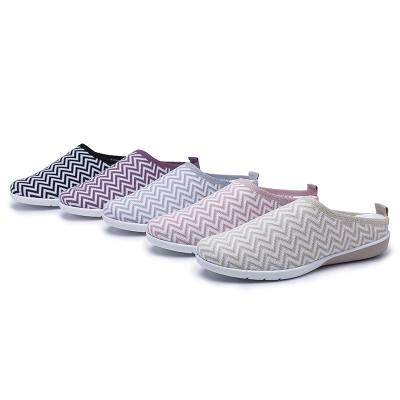 China New spring and autumn fashion spring and autumn fashion casual shoes lazy one-step lazy slippers Korean version soft bottom breathable women's single shoes for sale