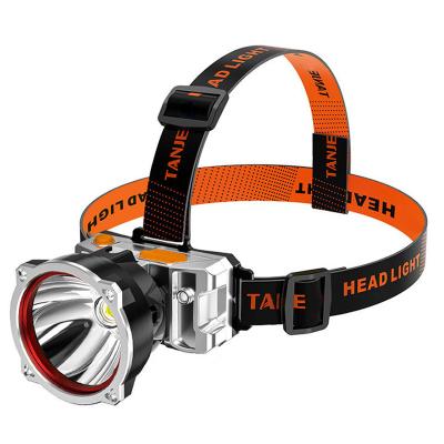 China Usb Long Range High Top Camping Work Lamp Waterproof Headlight T18B Lightweight Rechargeable Folding Headlamp Headlamp for sale