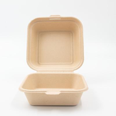 China Food Grade Disposable Microwavable Restaurant Disposable Clamshell Round To Go Take Out Lunch Food Meal Grocery Plastic Packaging Boxes for sale