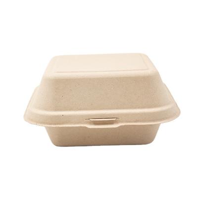 China Large Capacity Disposable Kraft Color Disposable High Quality Custom Bowl Take Away Paper Lunch Box Food Container for sale