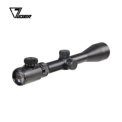 China Aluminum Alloy LUGER 3-9x32 EG Hunting Scope Dot Illuminated Tactical Riflescope Green Red for sale