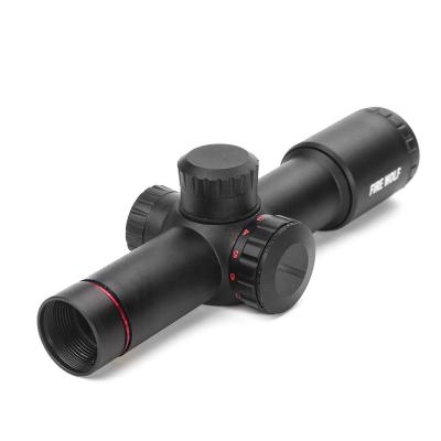 China Alloy LUGER 4.5x20E Illumination P4 Optical Riflescopes Aluminum Tactical Red Reticle for sale