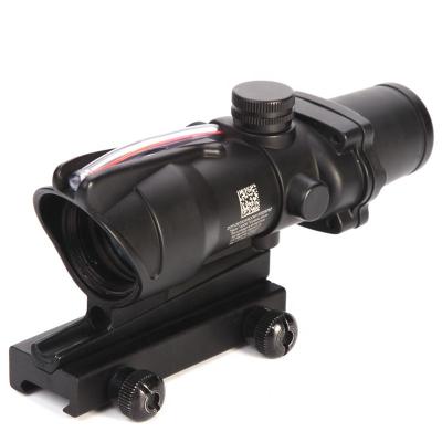 China Red sight of LUGER ACOG 4X32 Dot Illuminated Scope Tactical Optical hunting Riflescope ACOG 4X32 for sale