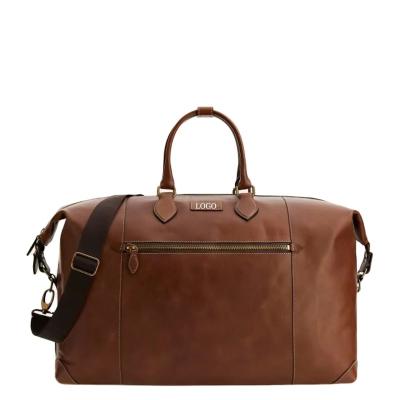 China Medium Large Capacity Lario Genuine Leather Weekender Bag for sale