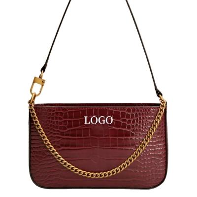 China Fashion Katey Croc Printing Mini Shoulder Bag for sale