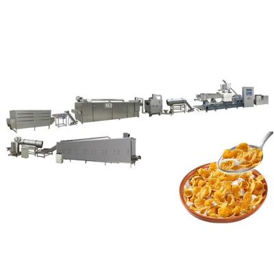 China Reasonable Price Energy Saving Low Energy Consumption Automatic Oats Flake Extruder Cereal Machine Puffy Flakes Making Machine for sale