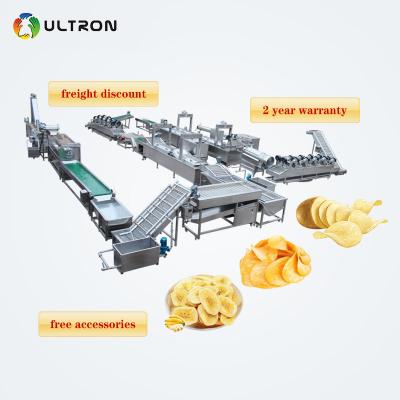 China Automatic French Fries Machine Frozen French Fries Production Line Automatic Small Scale French Fries Machine Price for sale