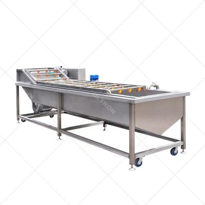 China No Adverse Material Spinach Air Bubble Free Olive Fruit Palm Dates Washing Machine With High Pressure for sale