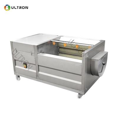 China High Efficiency Easy Operate China Manufacture Industrial Brush Roll Mango Fruit And Vegetable Washing Machine for sale