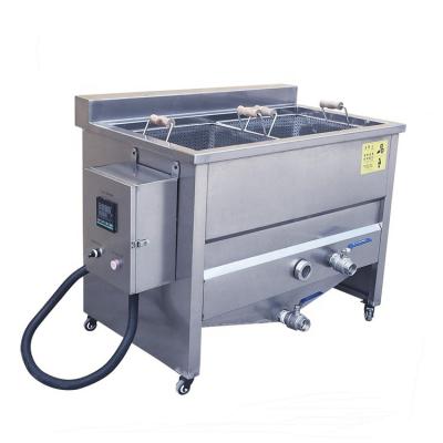 Κίνα Fast Temperature Rising Deep Fryer / Best Price High Efficient Adjustable Gas With Temperature Control προς πώληση