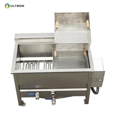 Κίνα Rapid Temperature Rising / Applicable Industries High Efficient Fast Delivery Farms Pressure Fryer Machine French Fries Making Machine προς πώληση